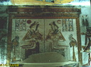 Colosses de Memnon et intérieur de tombeaux