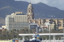 Malaga vue du port